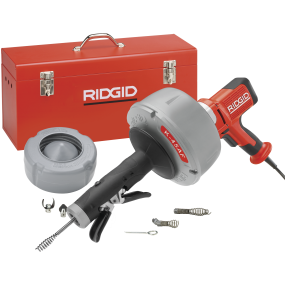 Ridgid Afløbsrenser K-45-AF-5, 2 vej autofeed.