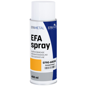 Maskinemalje (Entreprenørgul RAL 1007), Gul spray  0790-68036