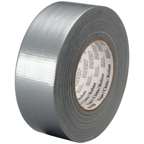 3M lærredstape 3939 48 mm x 55 mtr., All-round sølv