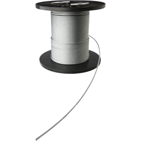 Stålwire galv.konstruktion 7x19, ø 6 mm