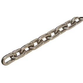 Kæde rustfri (250 kg), 4 x indv. 16 mm x 5 mm bred