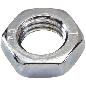 Kontramøtrik sort, 30 mm