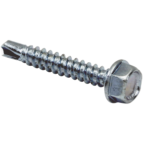 Pladeskrue m/bors FZB 6kt m/flange, 6,3 x 19 mm No 14