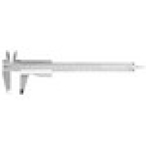 Mitutoyo skydelære 0-150 mm, 531-122 m/klemlås