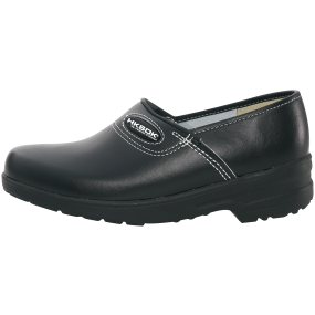 HKSDK Arbejdstræsko m/hælkap sort, N85 sort str. 45