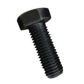 Sætskrue stål 8.8 sort D933/4017, 6 x 20 mm