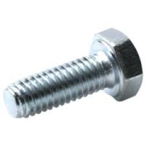 Sætskrue stål 8.8 FZB din 933, 8 x 110 mm