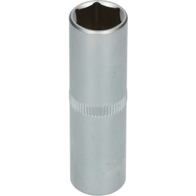 Brilliant Tool, 3/8? topnøgle-indsats, lang, 63mm, 19mm