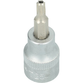 Brilliant Tool, 3/8? TORX-skruetrækker-indsats, med bori