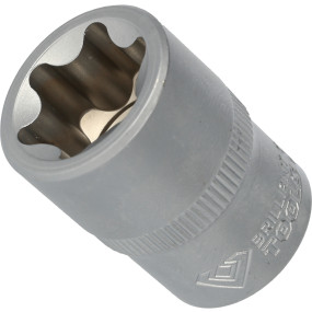 Brilliant Tool, 1/2? TORX topnøgle-indsats, 38mm, E18