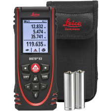 Leica Disto X3 Afstandsmåler, m/hældningssensor og Smartroom