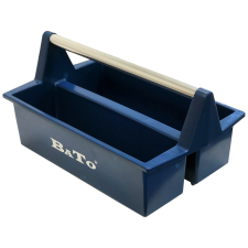 Allit Carry 40 åben værktøjskasse, m/2 rum blå PP plast 395x295x215 mm