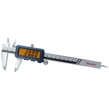 Diesella Digi. skydelære 0-150x0,01 mm, og kæbelængde 40 mm (ORANGE farvedisplay