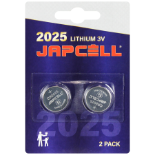 Knapcelle batteri 3V, CR 2025 2pak