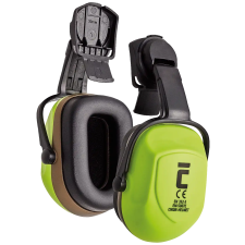 Cerva Hjelmhøreværn model Ciron SNR:30, Hi-viz gul