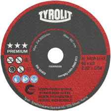 Tyrolit skæreskive, 75 x 2,0 x 10  41 F (Erstat ø 6 mm hul)