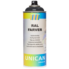 Unican SPRAY Paint, RAL7021 Sortgrå (500 ml)