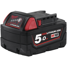 Milwaukee batteri, M18 B5  5,0AH