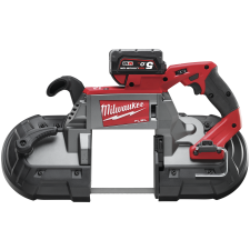 Milwaukee Båndsav kulfri M18, CBS125-502C inkl. 2 x 5,0Ah + lader