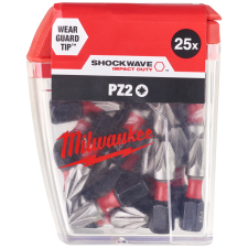 Milwaukee, BITS SHOCKWAVE PZ2X25MM CD 25P