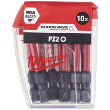 Milwaukee, BITS SHOCKWAVE PZ2X50MM CD 10P