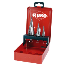 Ruko Forsænkersæt HSS-TiAIN, 6 stk. 6,3-8,3-10,4-12,4-16,5-20,5 mm