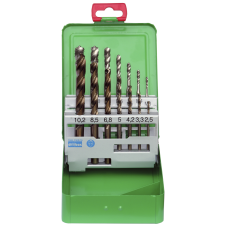 DJ Tools bor/tappesæt, HSS-Co M3-M12 14 dele