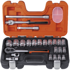 Bahco topnøglesæt S240, 1/2  10-32 mm  24 dele