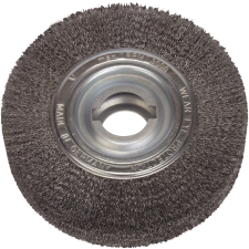 Lessmann rundbørste stål 0,30 mm tråd, 250 mm/30-35 mm bred 0,3 tråd