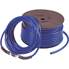 Arm. trykluftslange PUR 9,5x13mm x 10mtr, monteret m/ Rectur Tema kobling 1625