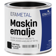 Maskinemalje, Mat sort 0,75L