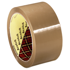 3M pakketape Brun akryl, Low noice 50m