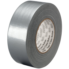 3M lærredstape 3939 48 mm x 55 mtr., All-round sølv