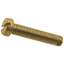 Maskinskrue CH messing din 84A, 3 x  8 mm