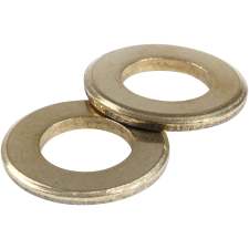 Messing skive, 8 mm