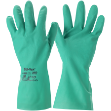 Handske Solvex grøn, NBR 37-675 Str.07